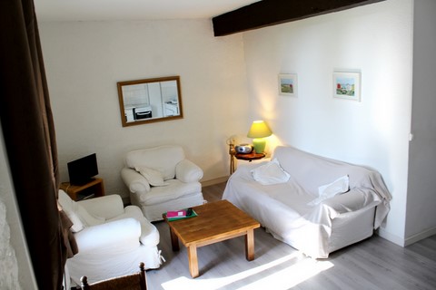 Gite Tivoli 40M2, living room, Apartment, Languedoc  Roussillon aude, south france
